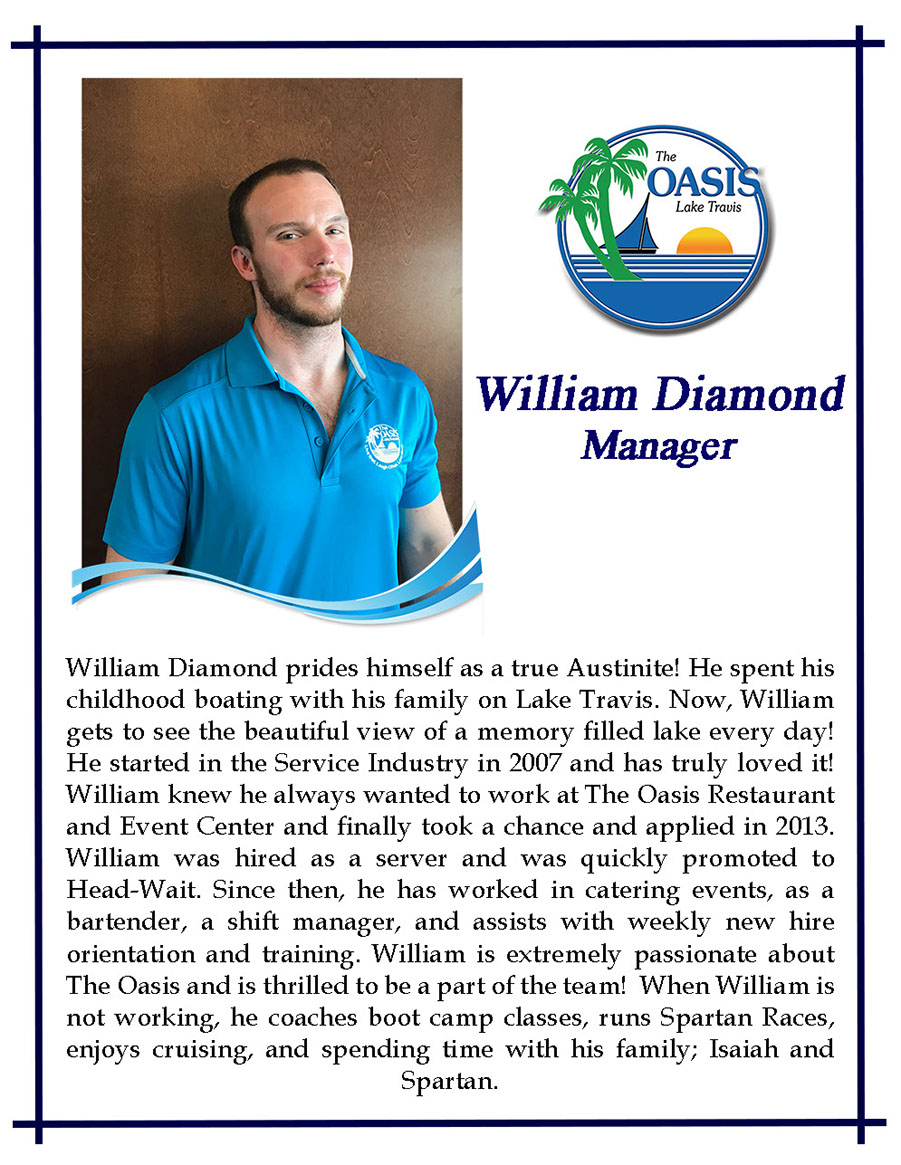 Manager William Diamond